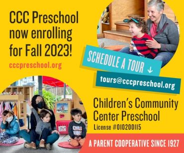 Immediate openings for 3 & 4 year olds – Fall 2023